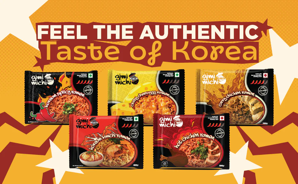 Authentic Korean Ramen, Boldly Spiced